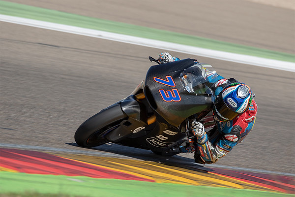 Alex Marquez on the Kalex Triumph Moto2 bike