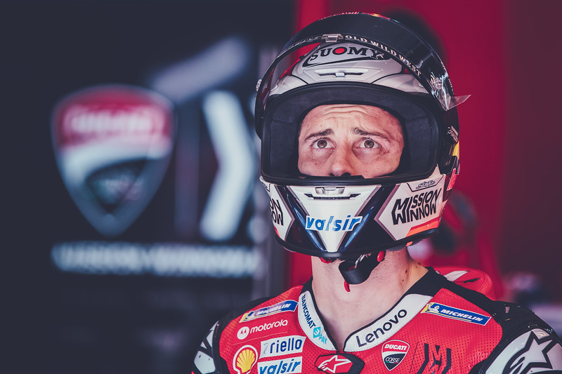 Andrea Dovizioso at the 2020 Qatar MotoGP test - Photo by Rob Gray, Polarity Photo